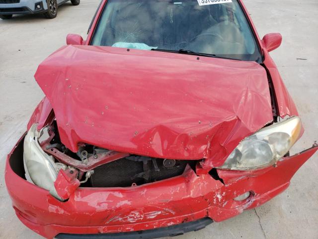 2T1KR32E65C377020 - 2005 TOYOTA COROLLA MA XR RED photo 11