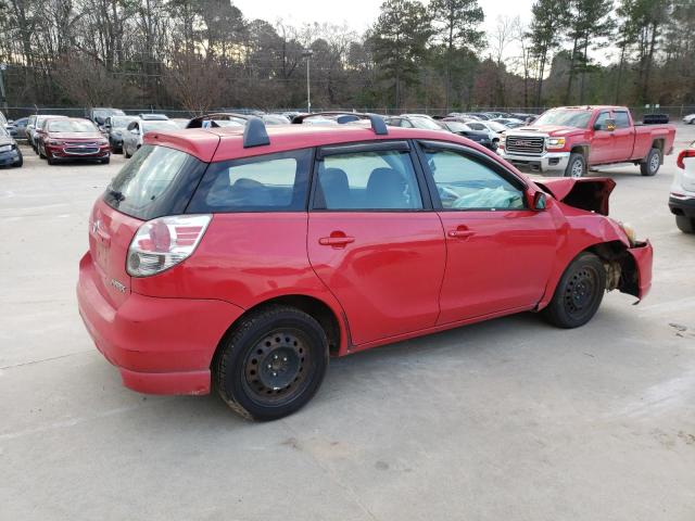 2T1KR32E65C377020 - 2005 TOYOTA COROLLA MA XR RED photo 3