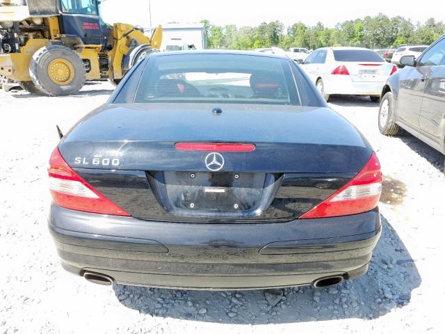 WDBSK77F47F119617 - 2007 MERCEDES-BENZ SL 600  photo 6