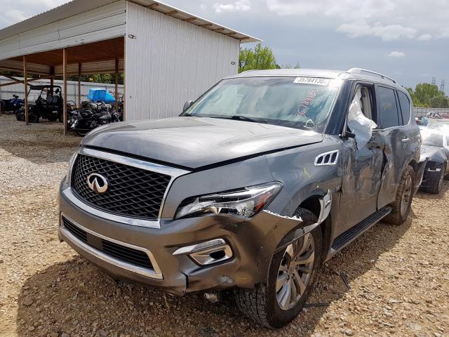 JN8AZ2NF4H9643885 - 2017 INFINITI QX80 BASE  photo 2