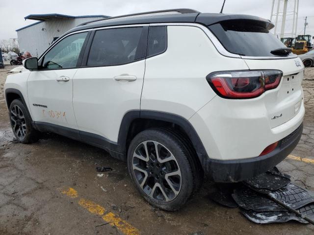 3C4NJDCBXJT287567 - 2018 JEEP COMPASS LIMITED WHITE photo 2