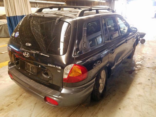 KM8SC13D32U329612 - 2002 HYUNDAI SANTA FE GLS  photo 4