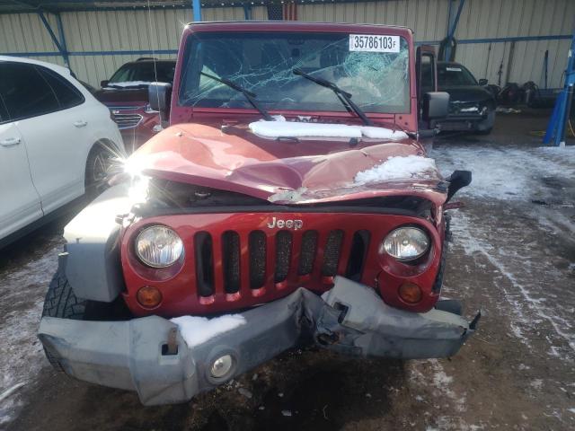 1J4AA2D18BL581453 - 2011 JEEP WRANGLER SPORT BURGUNDY photo 5