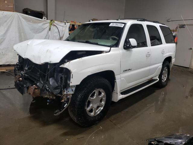 1GKEK63U75J149867 - 2005 GMC YUKON DENALI WHITE photo 1