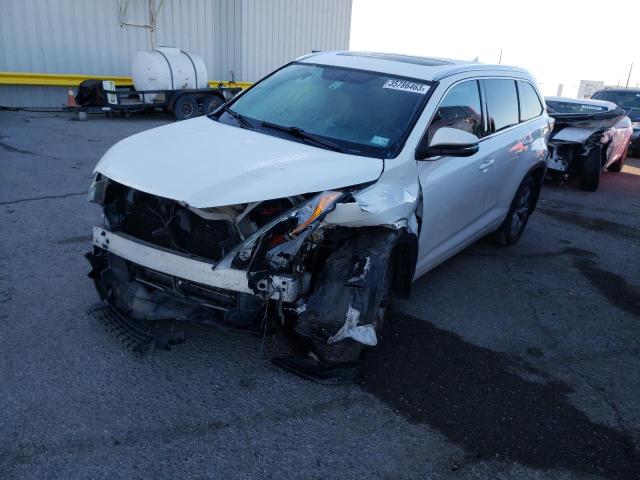5TDKKRFH5FS076260 - 2015 TOYOTA HIGHLANDER XLE თეთრი ფოტო 1