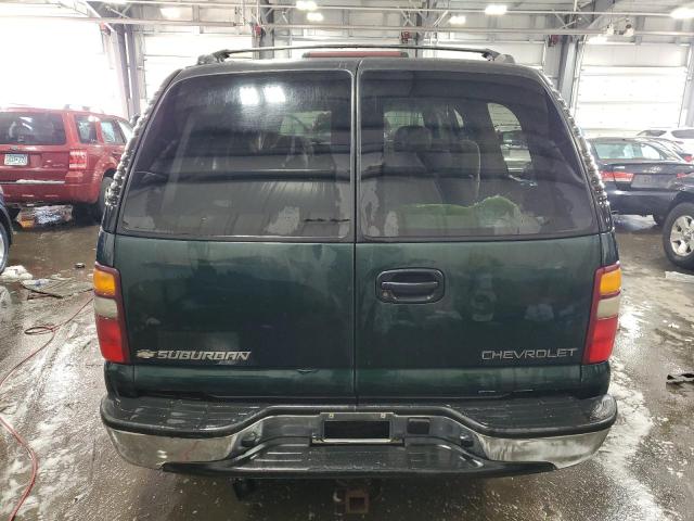 3GNEC16Z02G212461 - 2002 CHEVROLET SUBURBAN C1500 GREEN photo 6