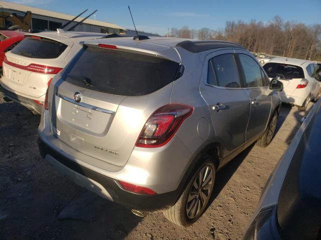 KL4CJASB3HB207880 - 2017 BUICK ENCORE PREFERRED SILVER photo 3