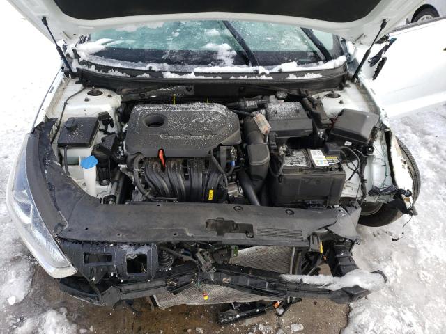 5NPE34AF0JH597131 - 2018 HYUNDAI SONATA SPORT WHITE photo 11