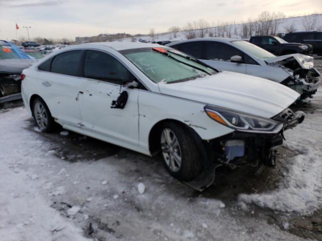 5NPE34AF0JH597131 - 2018 HYUNDAI SONATA SPORT WHITE photo 4