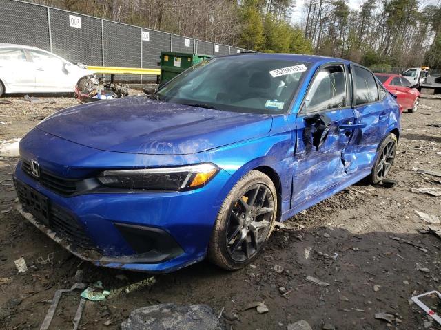 2HGFE2F56NH602125 - 2022 HONDA CIVIC SPORT 蓝色 照片 1