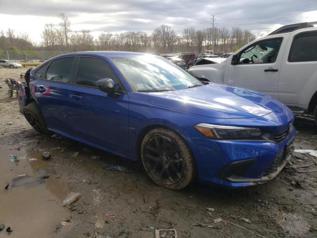 2HGFE2F56NH602125 - 2022 HONDA CIVIC SPORT 蓝色 照片 4