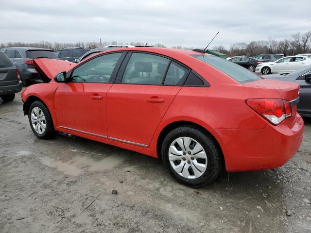 1G1PC5SH1G7179228 - 2016 CHEVROLET CRUZE LIMI LS RED photo 2