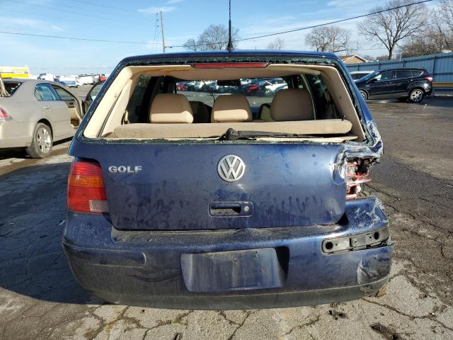 9BWFR61J554023998 - 2005 VOLKSWAGEN GOLF GL TDI BLUE photo 6