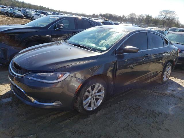 1C3CCCAB4FN687991 - 2015 CHRYSLER 200 LIMITED GRAY photo 1