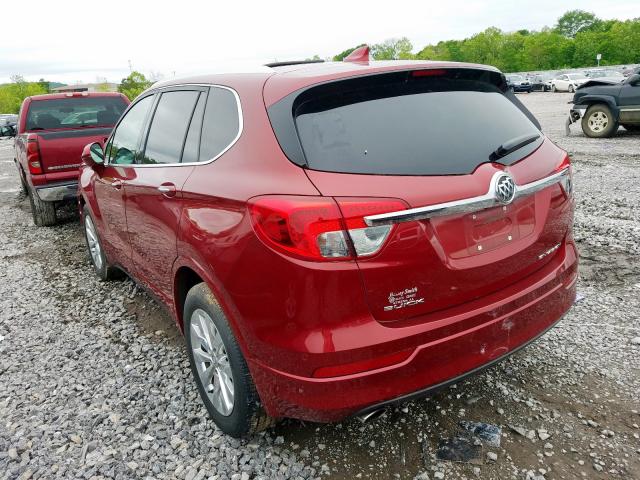 LRBFXBSA3HD040874 - 2017 BUICK ENVISION ESSENCE  photo 3