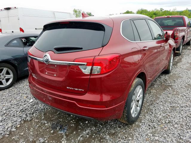 LRBFXBSA3HD040874 - 2017 BUICK ENVISION ESSENCE  լուսանկար 4