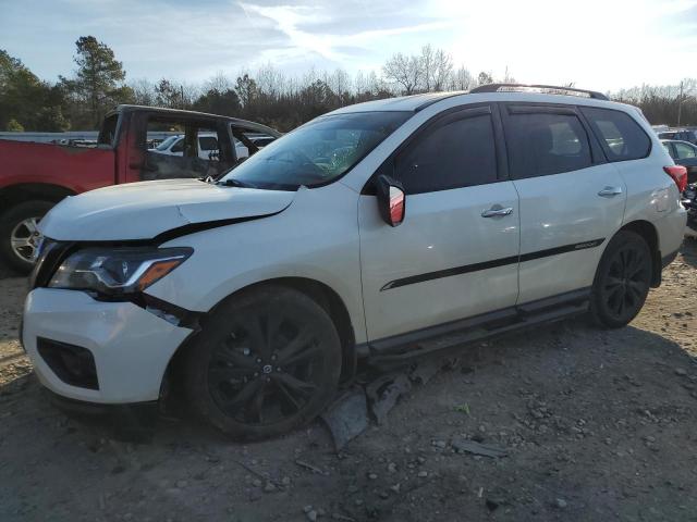5N1DR2MN1JC627097 - 2018 NISSAN PATHFINDER S WHITE photo 1