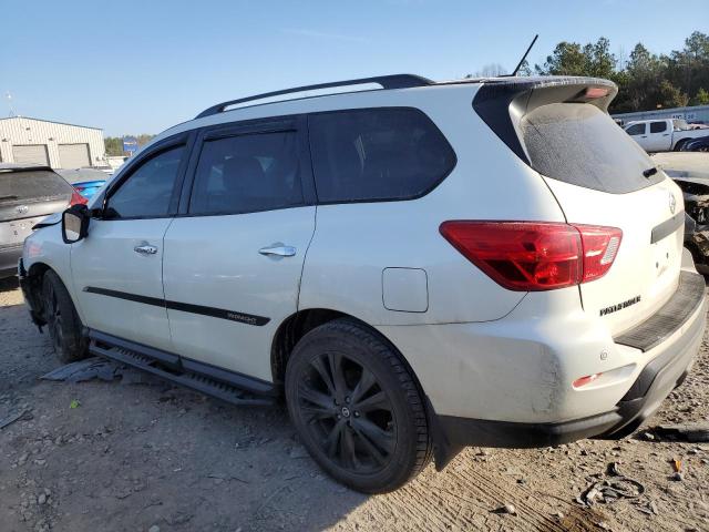 5N1DR2MN1JC627097 - 2018 NISSAN PATHFINDER S WHITE photo 2