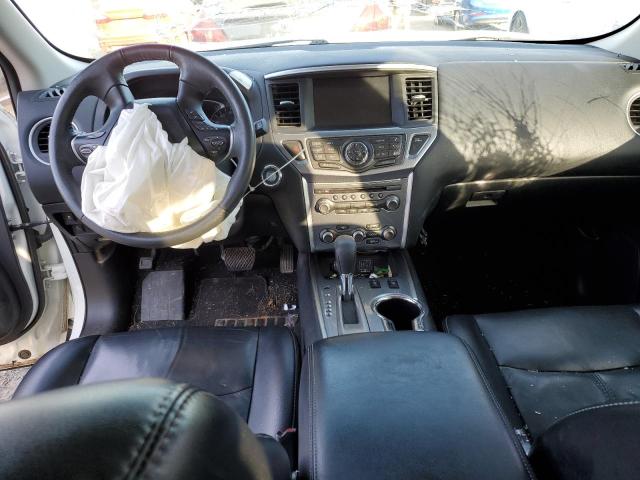 5N1DR2MN1JC627097 - 2018 NISSAN PATHFINDER S WHITE photo 8