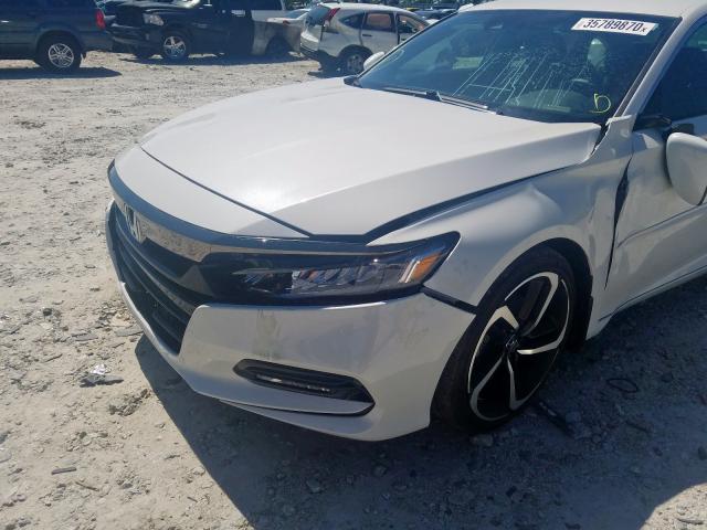 1HGCV1F33JA102363 - 2018 HONDA ACCORD SPORT  photo 9