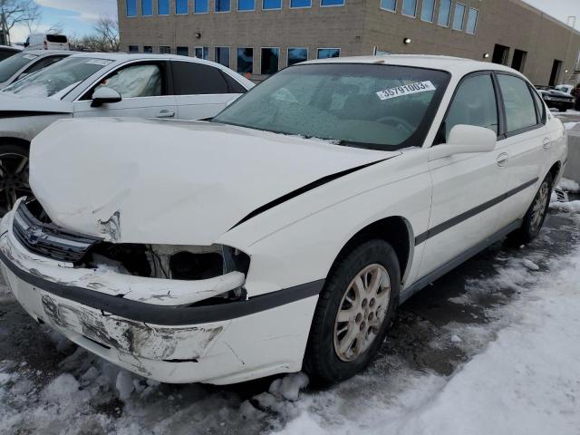 2G1WF52EX29330535 - 2002 CHEVROLET IMPALA WHITE photo 1