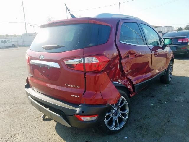 MAJ6P1WL5JC240700 - 2018 FORD ECOSPORT TITANIUM  photo 4