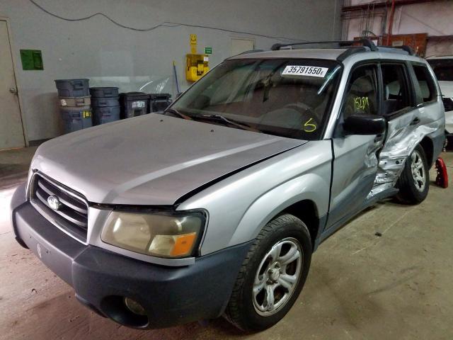 JF1SG63634H759049 - 2004 SUBARU FORESTER 2.5X  photo 2