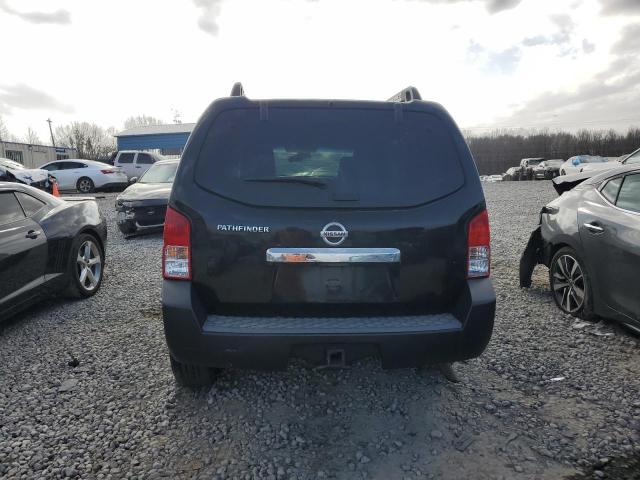 5N1AR1NN3CC628329 - 2012 NISSAN PATHFINDER S BLACK photo 6