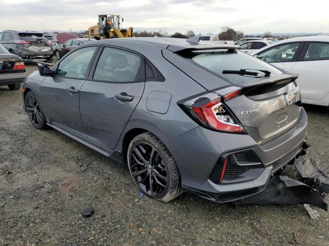 SHHFK7H4XMU410492 - 2021 HONDA CIVIC SPORT 灰色 照片 2