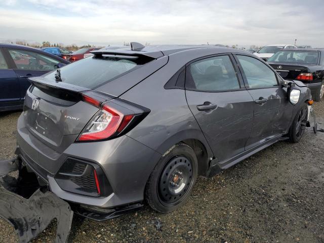 SHHFK7H4XMU410492 - 2021 HONDA CIVIC SPORT 灰色 照片 3