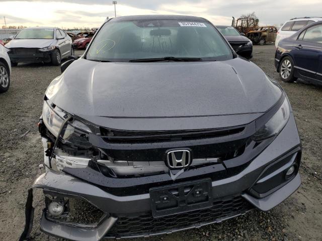 SHHFK7H4XMU410492 - 2021 HONDA CIVIC SPORT 灰色 照片 5
