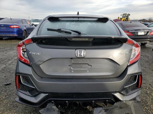 SHHFK7H4XMU410492 - 2021 HONDA CIVIC SPORT GRAY photo 6