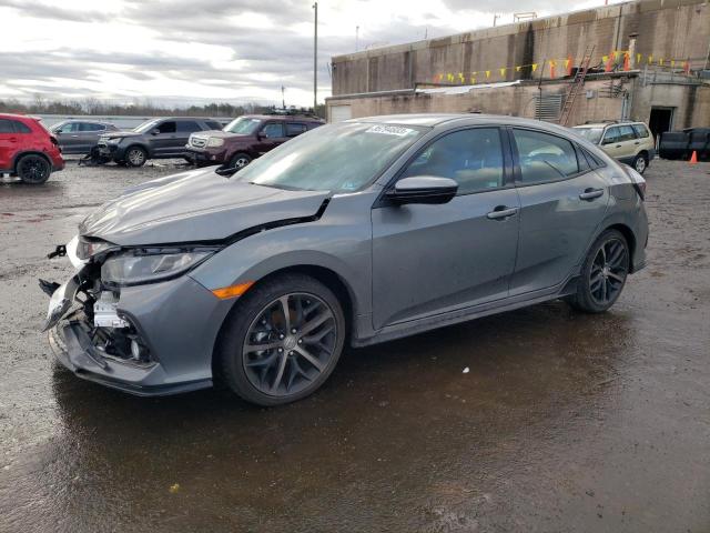 SHHFK7H48MU231514 - 2021 HONDA CIVIC SPORT GRAY photo 1