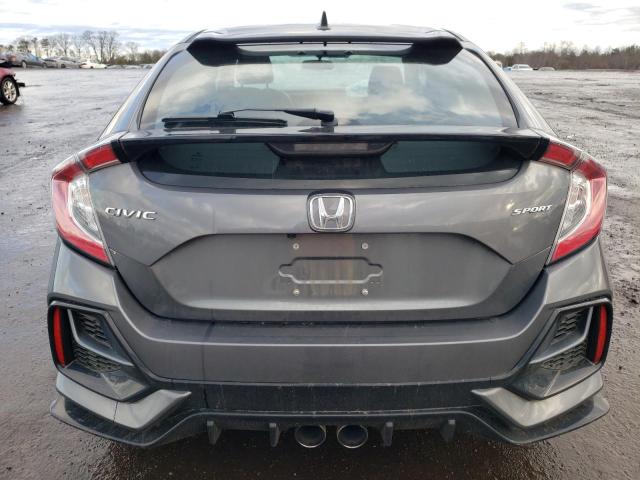 SHHFK7H48MU231514 - 2021 HONDA CIVIC SPORT GRAY photo 6