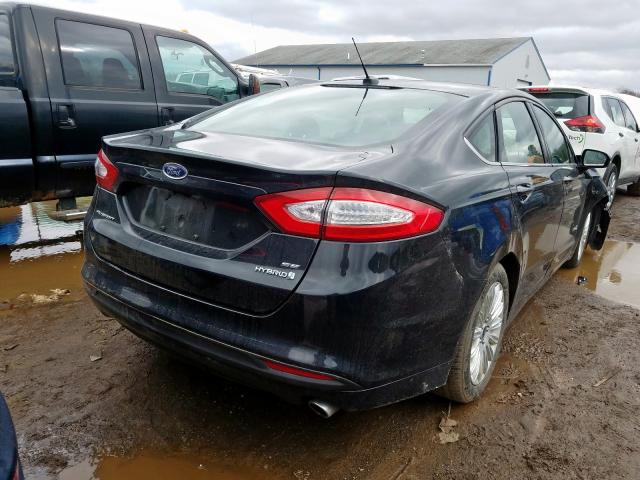 3FA6P0LU9FR262490 - 2015 FORD FUSION SE HYBRID  photo 4