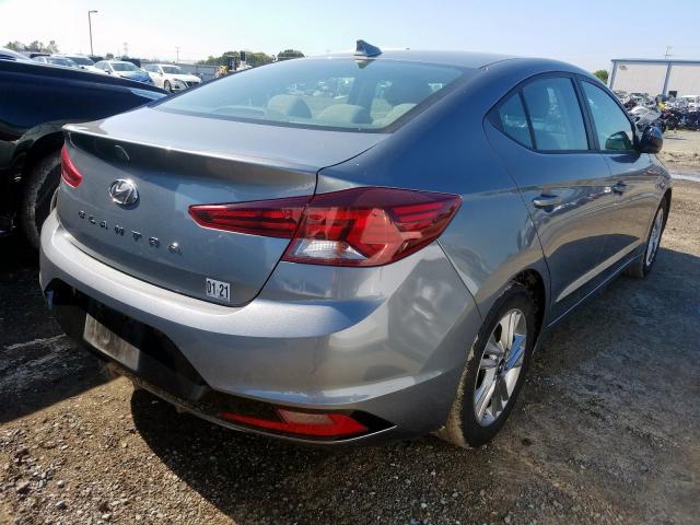 KMHD84LFXKU768853 - 2019 HYUNDAI ELANTRA SEL  photo 4