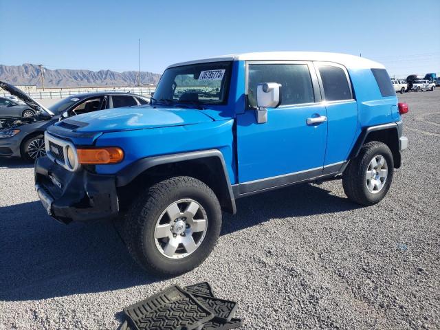 JTEBU11F470080785 - 2007 TOYOTA FJ CRUISER BLUE photo 1