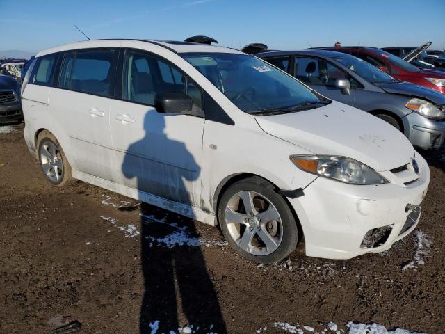 JM1CR293370136838 - 2007 MAZDA MAZDA5 WHITE photo 4