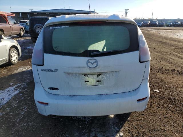 JM1CR293370136838 - 2007 MAZDA MAZDA5 WHITE photo 6