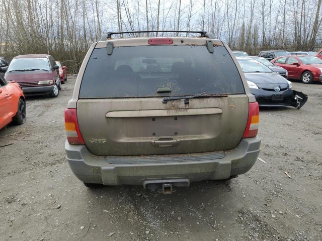 1J4GW48S11C556239 - 2001 JEEP GRAND CHER LAREDO ოქროსფერი ფოტო 6