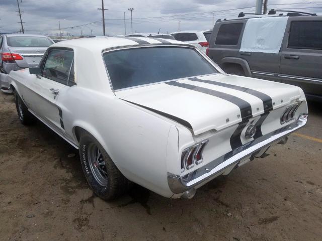 7R01C123455 - 1967 FORD ford mustang  photo 3