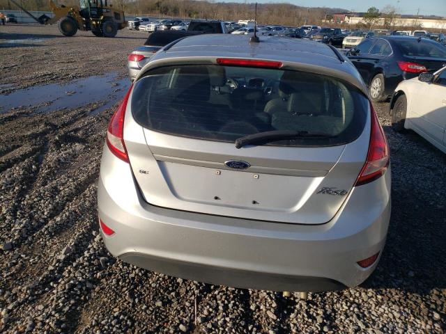 3FADP4EJ3DM150621 - 2013 FORD FIESTA SE SILVER photo 6