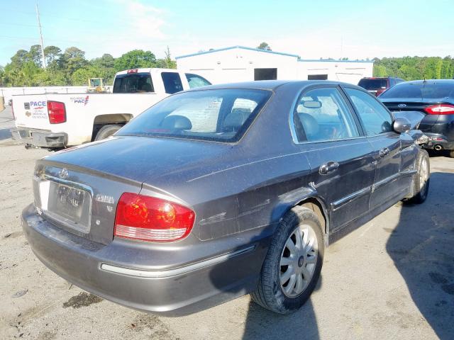 KMHWF35H44A002077 - 2004 HYUNDAI SONATA GLS  photo 4