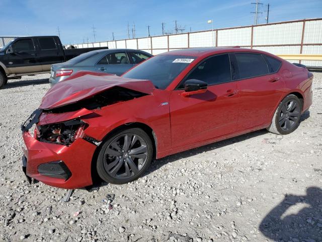 19UUB5F59NA005681 - 2022 ACURA TLX TECH A RED photo 1