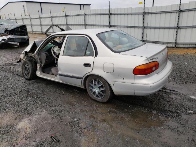 1Y1SK5287XZ444562 - 1999 CHEVROLET GEO PRIZM BASE SILVER photo 2