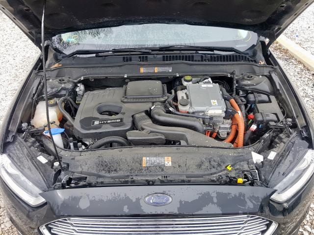 3FA6P0RU0GR279543 - 2016 FORD FUSION TITANIUM HEV  photo 7