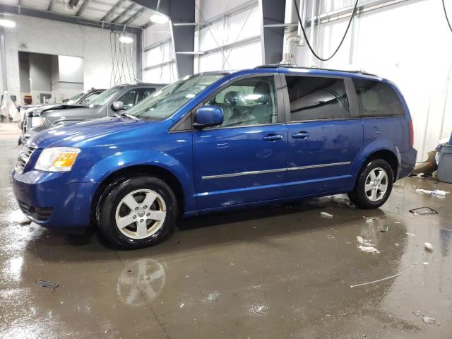 2D4RN5D13AR450468 - 2010 DODGE GRAND CARA SXT BLUE photo 1