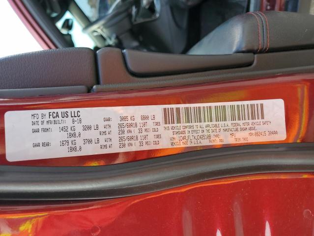 1C4RJFLTXJC425108 - 2018 JEEP GRAND CHER TRAILHAWK 勃艮第红 照片 14