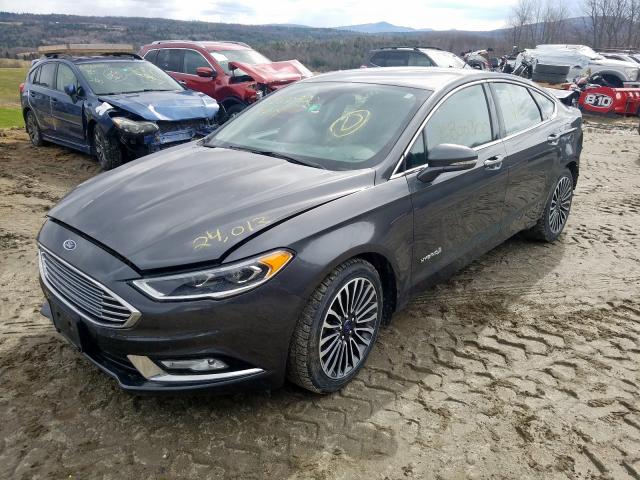 3FA6P0RU5JR174293 - 2018 FORD FUSION TITANIUM/PLATINUM HEV  photo 2