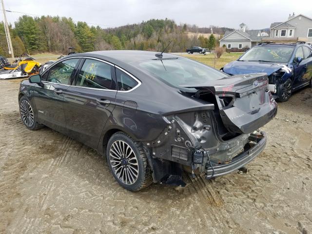 3FA6P0RU5JR174293 - 2018 FORD FUSION TITANIUM/PLATINUM HEV  photo 3